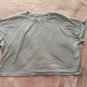 Gilly hicks Light Blue Women's Crop Top size X-large